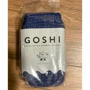 Goshi Exfoliating Shower Sponge, Select Your Color, Made in Japan